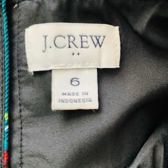 J. Crew Factory Stewart Tartan Plaid Sleeveless Dress with Bow Size 6 - Picture 10 of 10